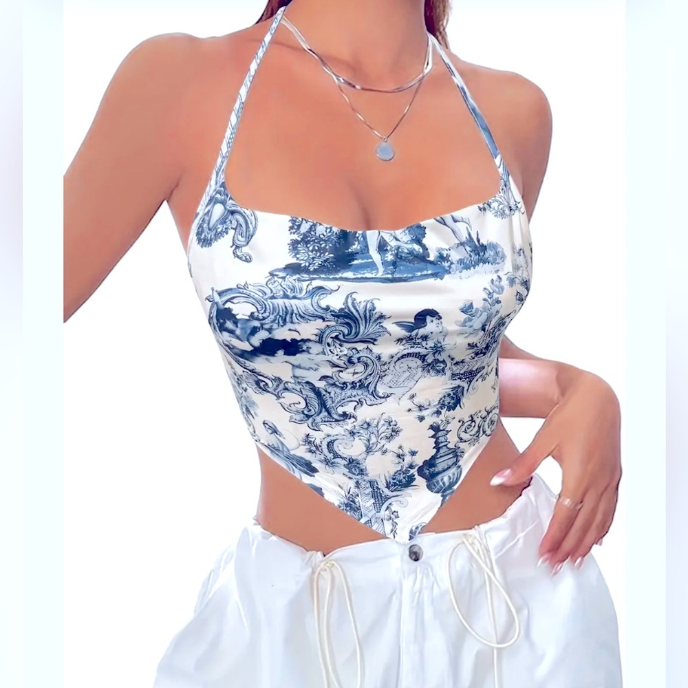 Cherub  Theme  Halter Top